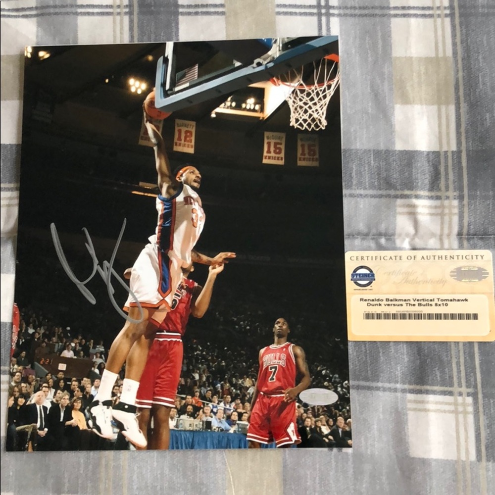 Renaldo Balkman Autograph